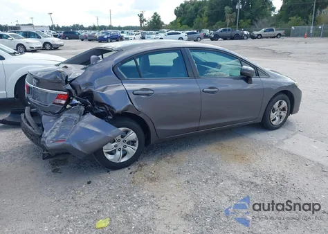 2015 Honda Civic Lx from USA, damaged, VIN 19XFB2F53FE279527